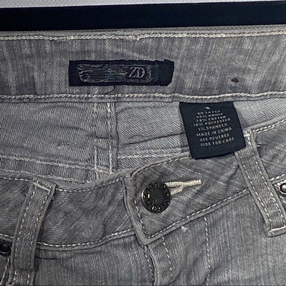 Zanadi Soft Grey Jeans - Picture 6 of 14